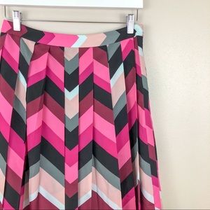 Vince Camuto Pleated Circle Swing Skirt 6